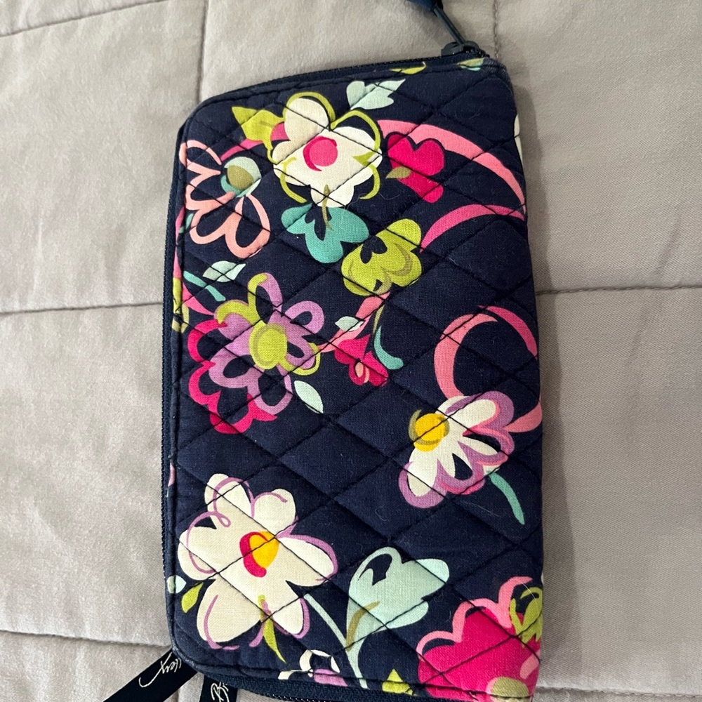 Vera Bradley Floral Quilted Wallet
